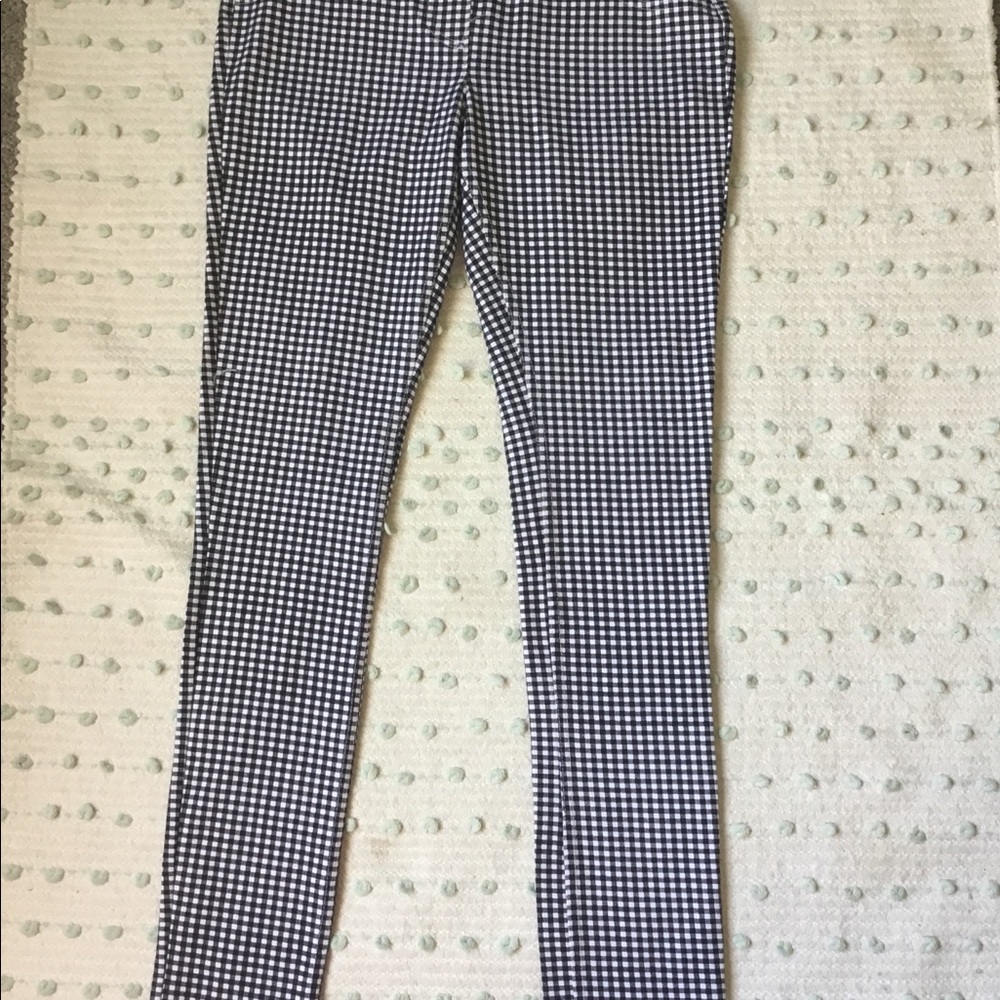 Plaid Black and White Pants- size 14/16 for Girls